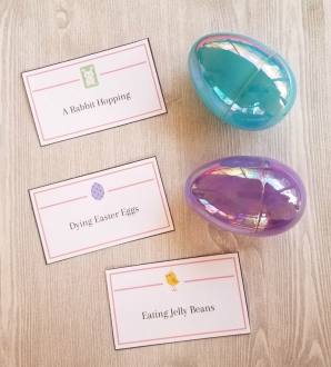 Easter Charades for Kids & Adults with FREE Printable Cards - Edventures with Kids