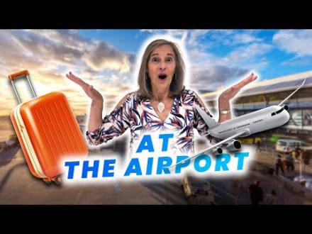 AT THE AIRPORT ✈️ - VACATION VOCAB #2 - YouTube (7:05)