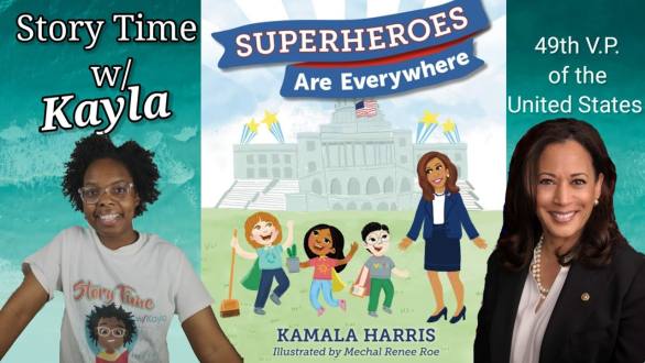 Superheroes Are Everywhere by Kamala Harris | #ReadAloud #InaugurationDay - YouTube