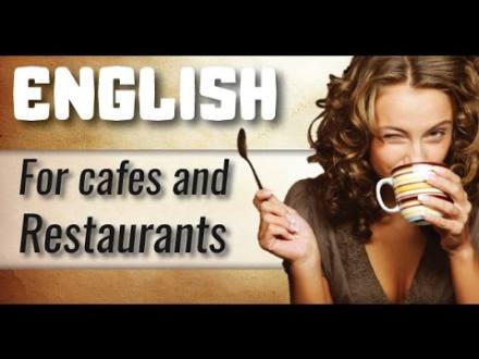 English for Cafés and Restaurants and How to Order - YouTube