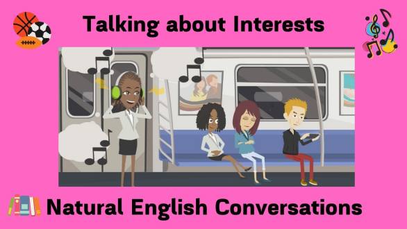 Talking about your Hobbies and Interests ESL Conversations | Present Simple - YouTube