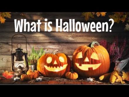 What is Halloween? + Free Printable Worksheet Lesson (for ESL Teachers & Learners) - YouTube