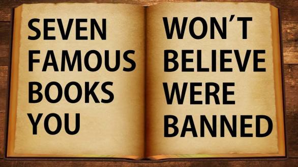 Seven famous books you won't believe were banned - YouTube
