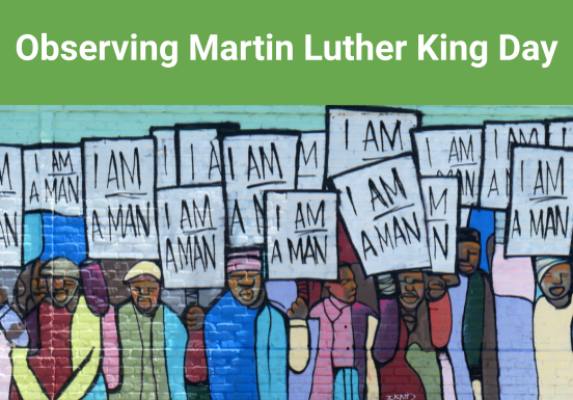 Observing Martin Luther King Day - HelpTeaching.com
