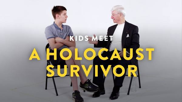 Kids Meet a Holocaust Survivor | Kids Meet | HiHo Kids - YouTube (10:25)