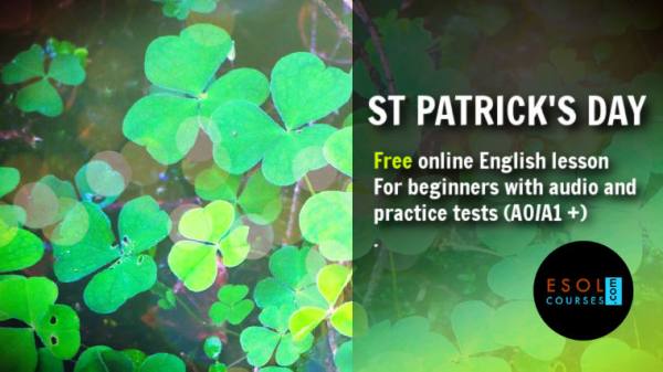 St Patrick's Day - An Easy English Vocabulary Lesson
