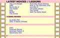 Lessons on Movies
